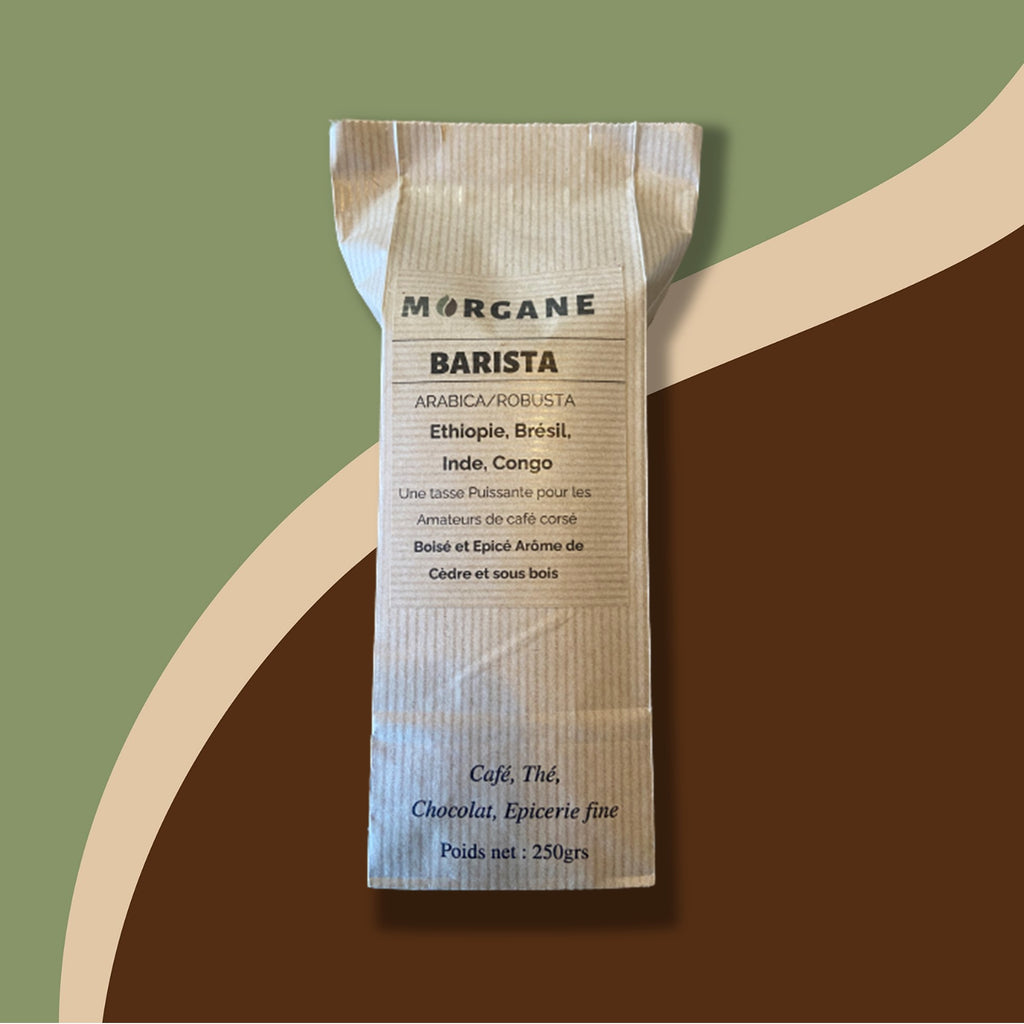 Café Barista - Ethiopie / Congo / Brésil / Inde 250grs Café Albert | Café | Morgane café MHD