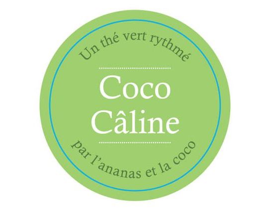 "Coco Câline" Thé vert boîte 20 sachets 2g Comptoir Français du Thé - Morgane café MHD
