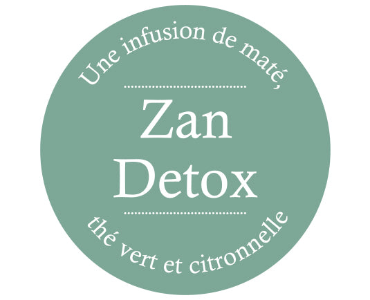 "Zan Detox" Infusion boîte 20 sachets 2g Comptoir Français du Thé - Morgane café MHD
