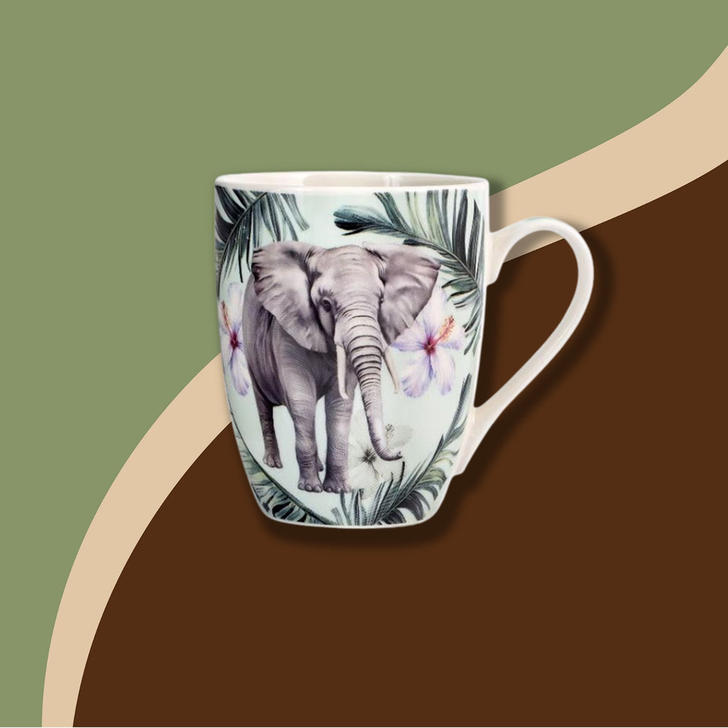 Mug Animaux "Eléphant" 340ml H&H | Mug | Morgane café MHD
