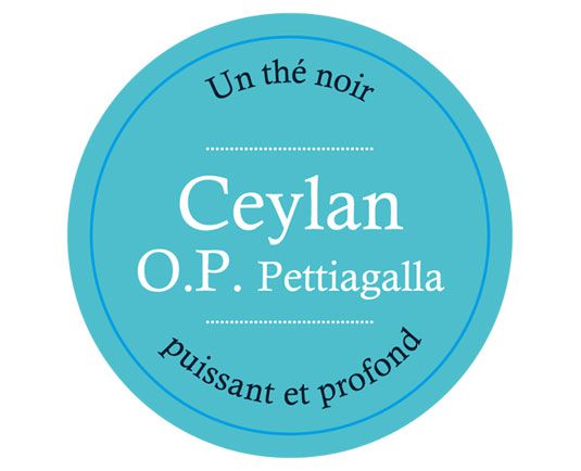 "Ceylan OP Pettiagalla" Thé noir vrac Comptoir Français du Thé - Morgane café MHD