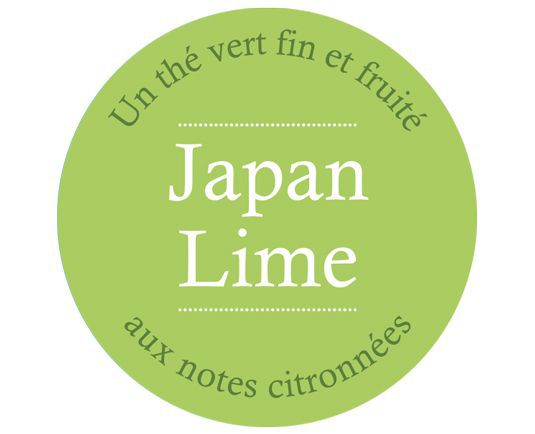 "Mélange Japan Lime" Thé vert glacé 10 sachets 6g Comptoir Français du Thé - Morgane café MHD