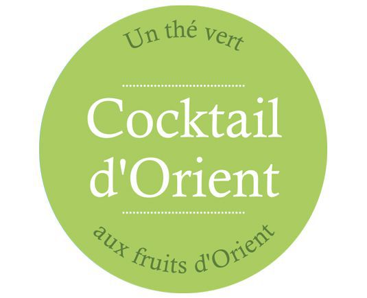 "Cocktail d'Orient" Thé vert vrac Comptoir Français du Thé - Morgane café MHD