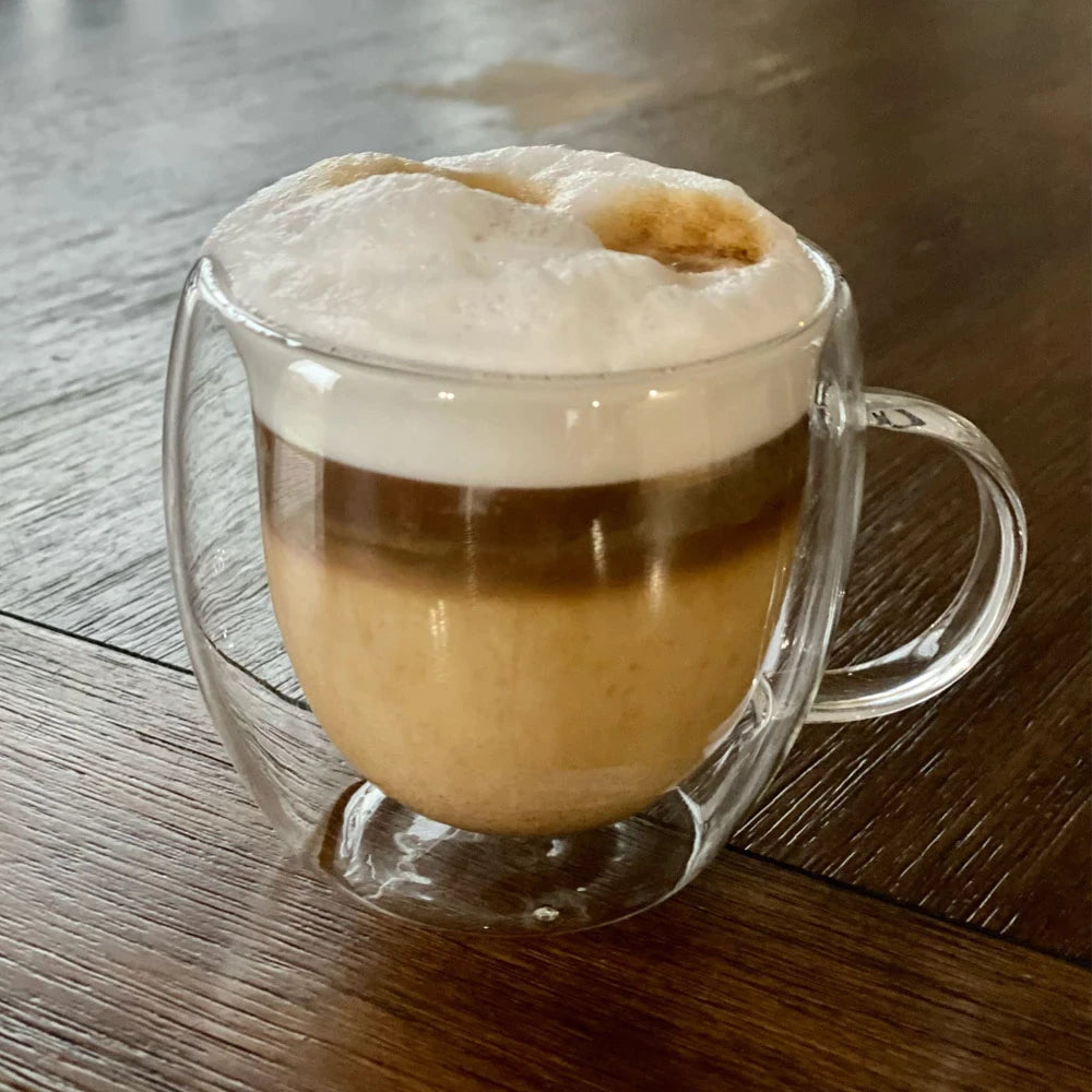 Tasse Espresso transparente bulle avec anse 100ml Créano | Tasse à café | Morgane café MHD