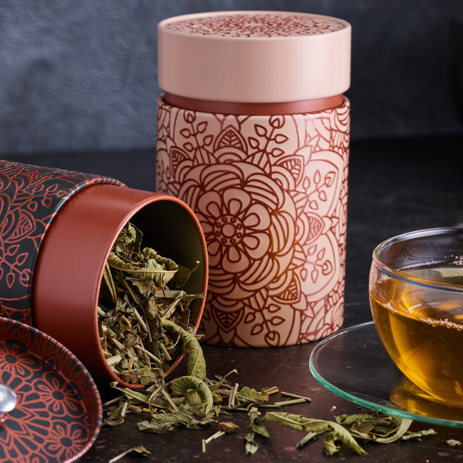 Boîte à thé "Mandala" Powder 150g Eigenart | Boîte à thé | Morgane café MHD