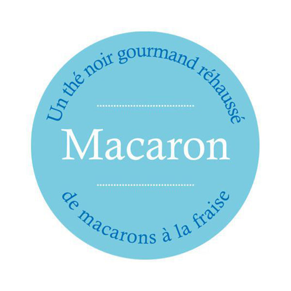 "Macaron" Thé noir vrac Comptoir Français du Thé - Morgane café MHD