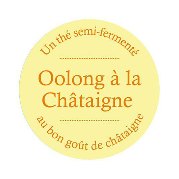 "Oolong à la Châtaigne" Thé Oolong vrac Comptoir Français du Thé - Morgane café MHD
