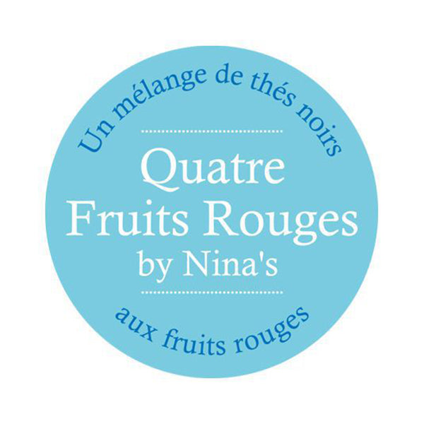 Le Merveilleux Quatre Fruits Rouges by Nina's" Thé noir vrac Comptoir Français du Thé - Morgane café MHD