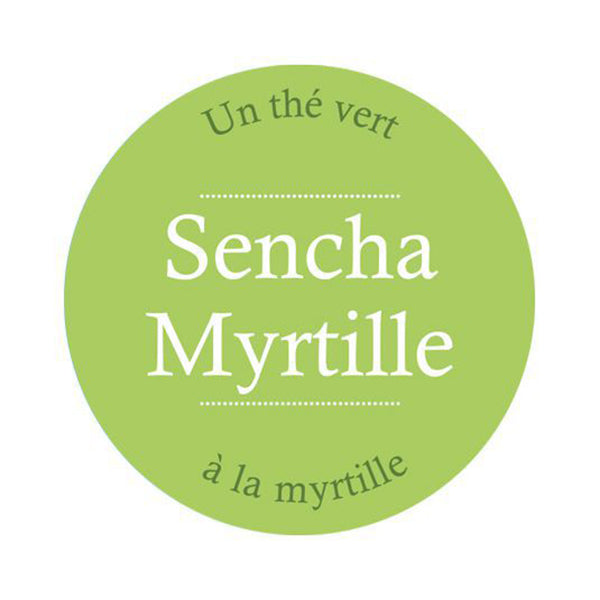"Sencha Myrtille" Thé vert vrac Comptoir Français du Thé - Morgane café MHD