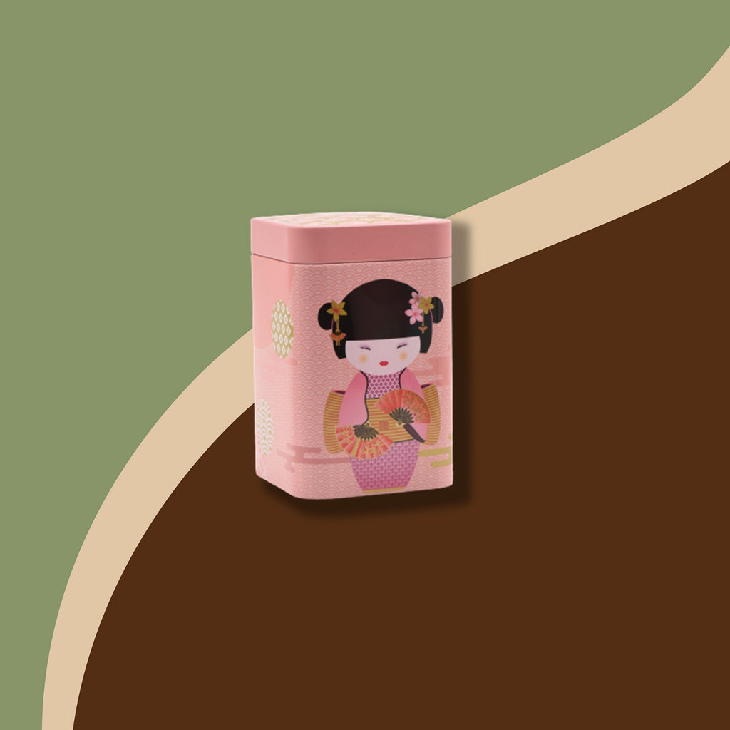 Boîte à thé "Little Geisha" Rose 100g Eigenart | Boîte à thé | Morgane café MHD