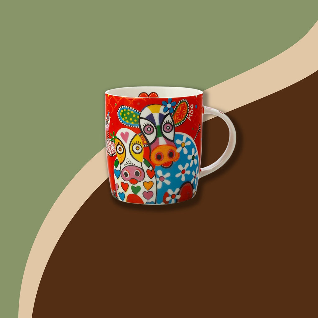 Mug "Happy Moo" 370ml Maxwell & Williams | Mug | Morgane café MHD