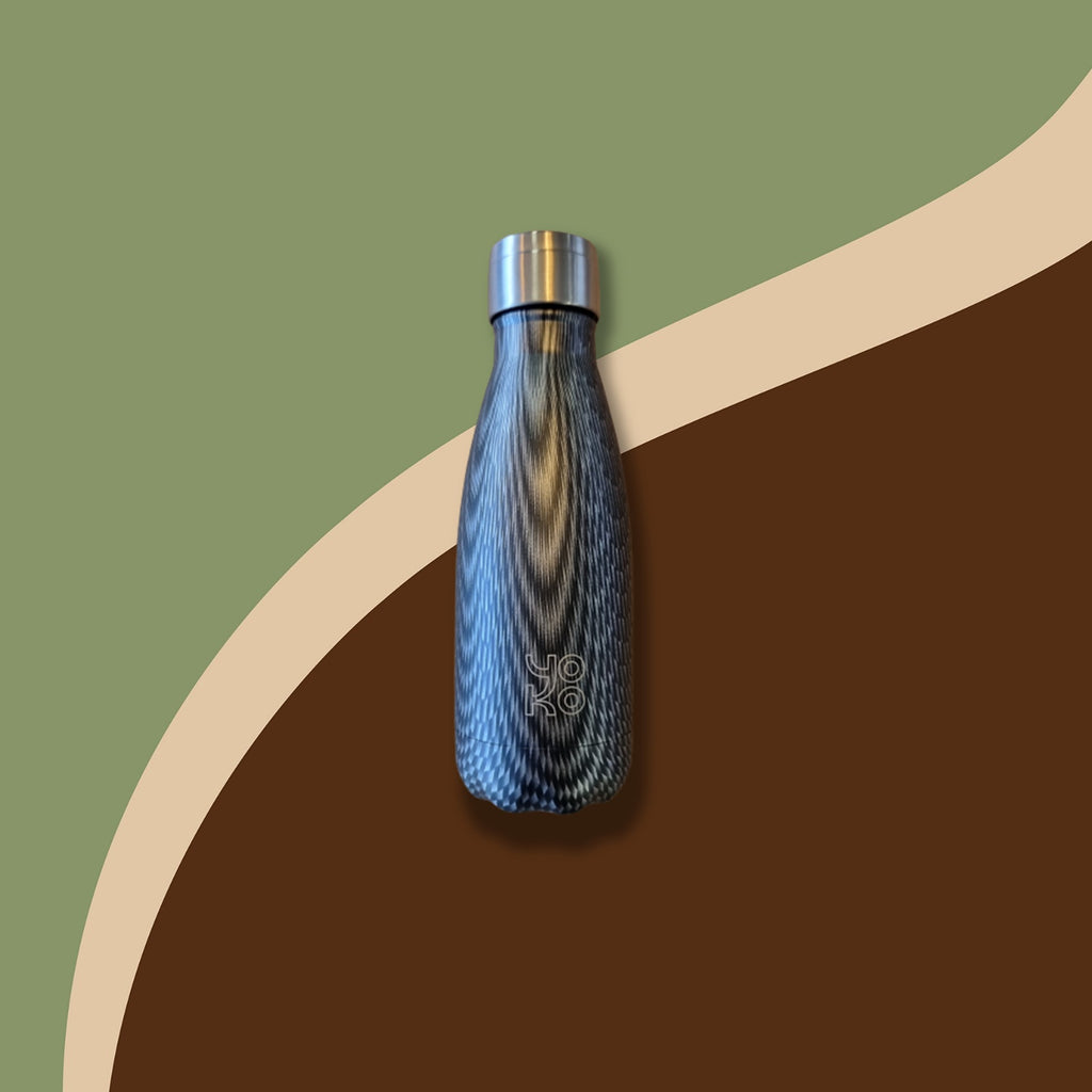 Bouteille isotherme "Carbon" 260ml Yoko Design | Bouteille isotherme | Morgane café MHD
